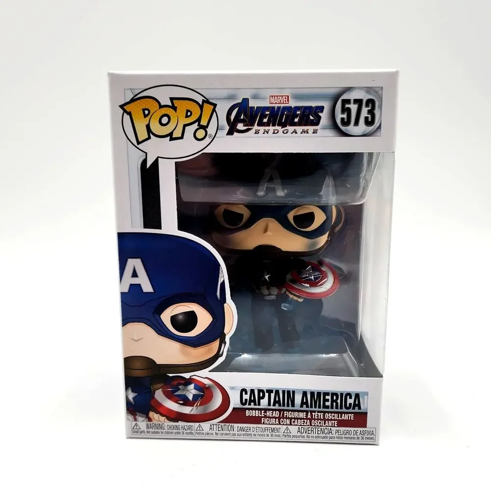 CASE OF FUNKO POP MARVEL AVENGERS ENDGAME 'CAPTAIN AMERICA' 573 - Picture 1 of 7